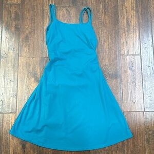 Teal Halara sports dress. Size small. Does not have shorts.